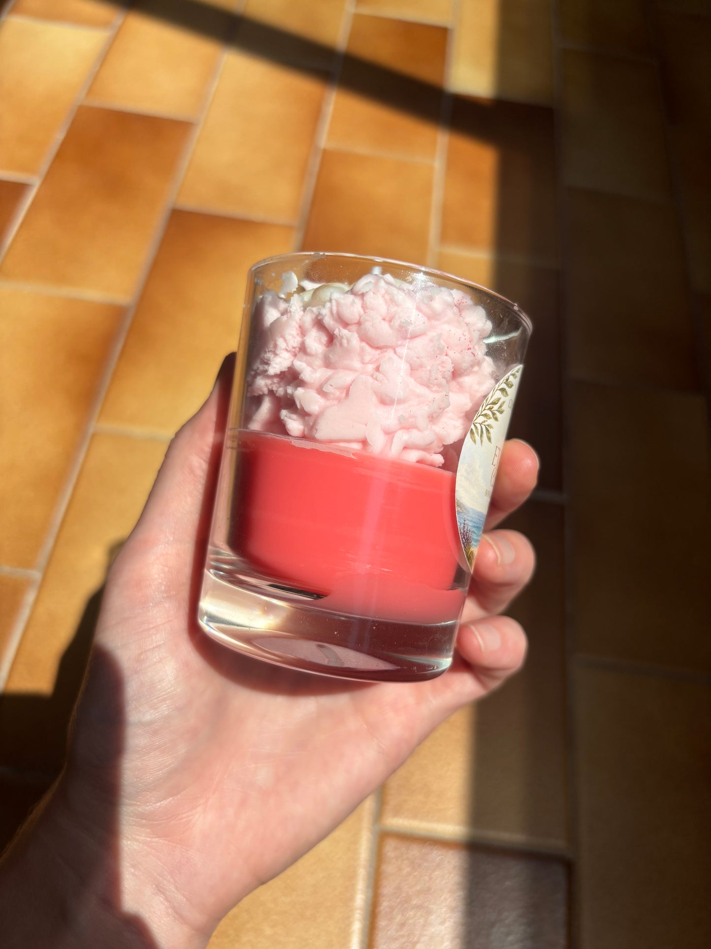 SAVE ME | Bougie « ÉVASION CERISE »