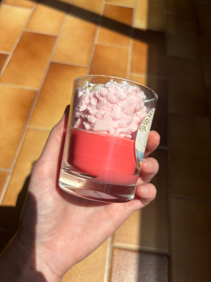 SAVE ME | Bougie « ÉVASION CERISE »