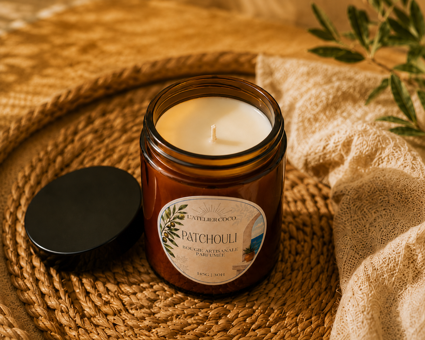 Bougie "PATCHOULI"