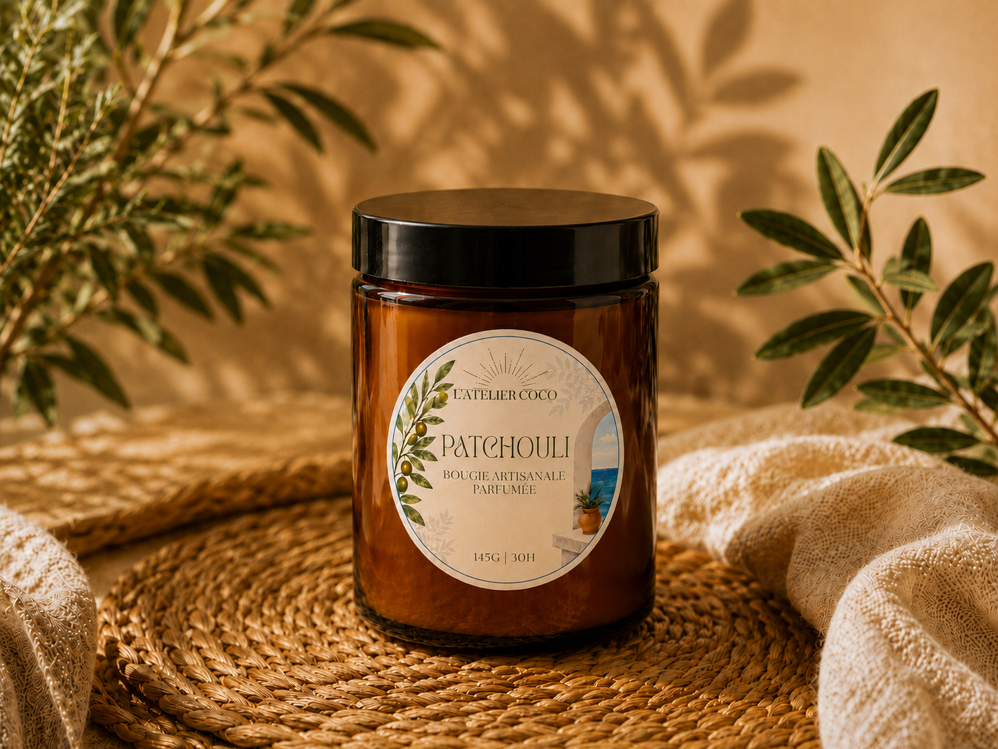 Bougie "PATCHOULI"