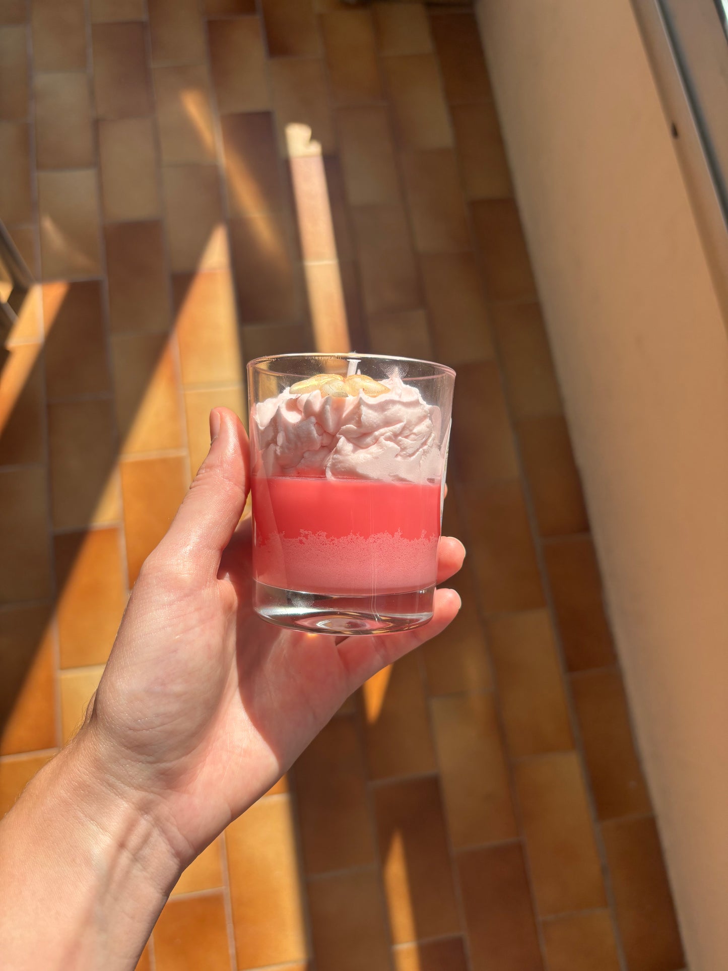 SAVE ME | Bougie "EVASION CERISE"